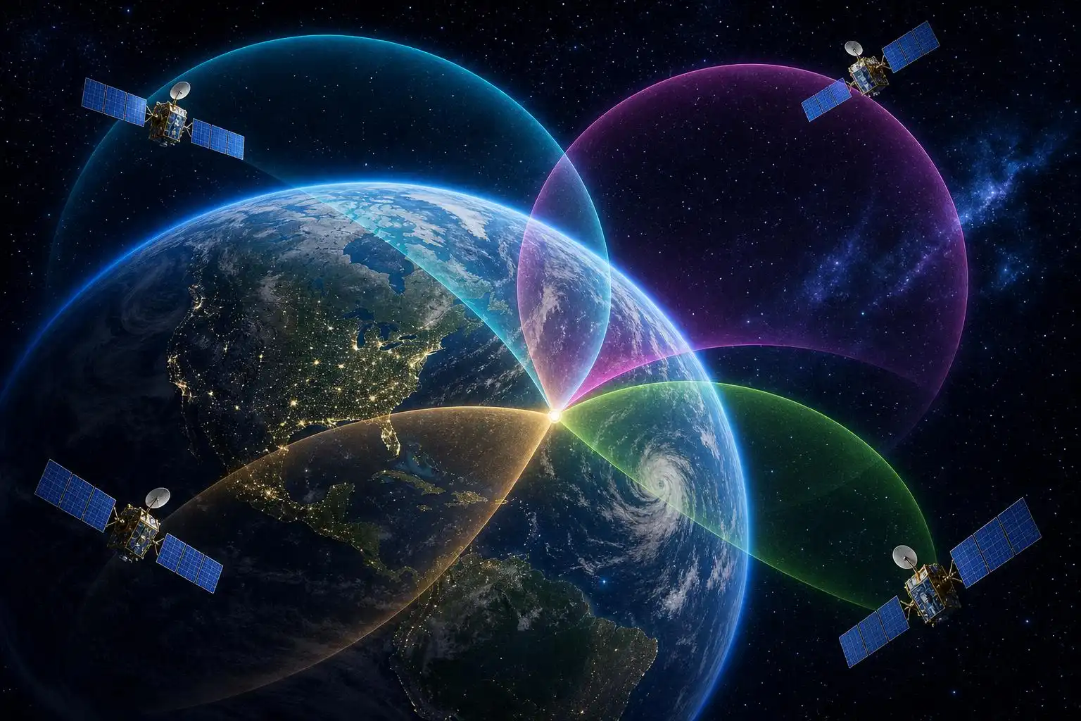 The Geometry a GPS Uses to Find You (And the Math That Makes It Work)